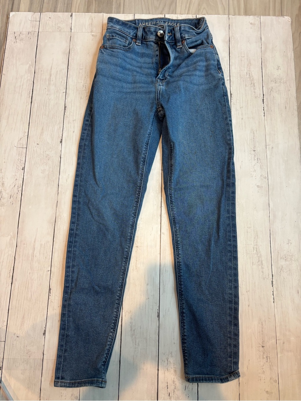 American Eagle Outfitters Women’s Blue Skinny Jeans